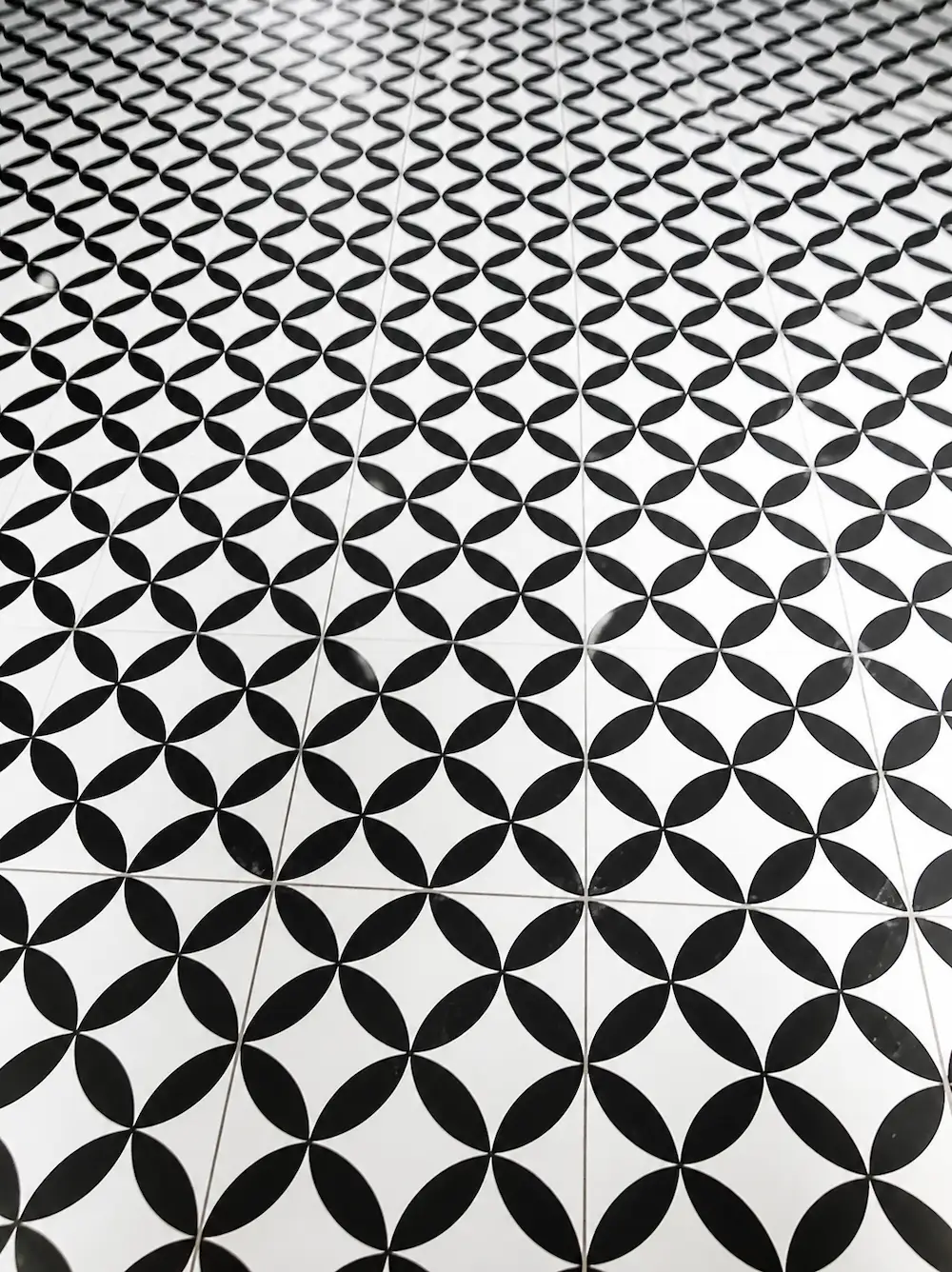 Kitchen floor tiling with porcelain tiles, Dublin