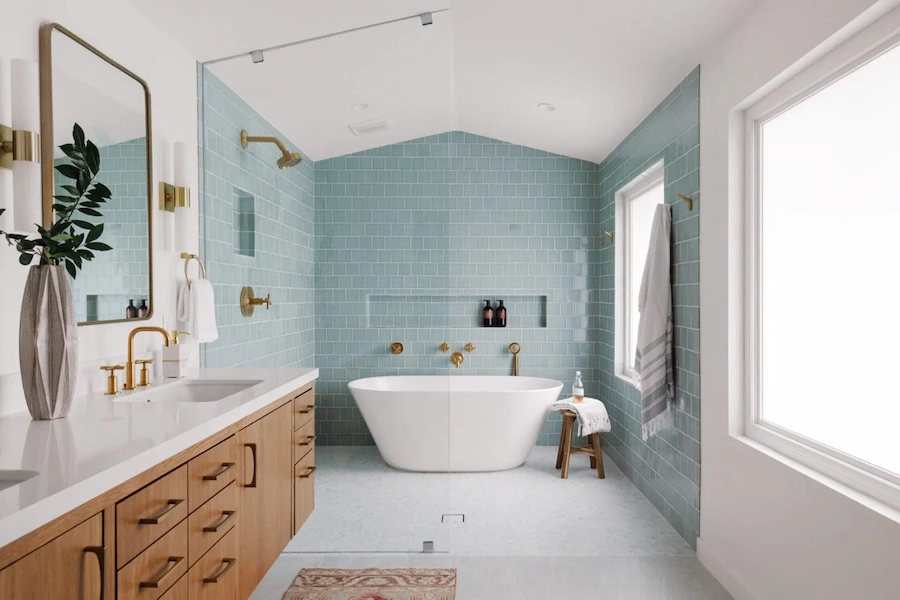 Wet room waterproofing and tiling in Dublin by GR Tiling