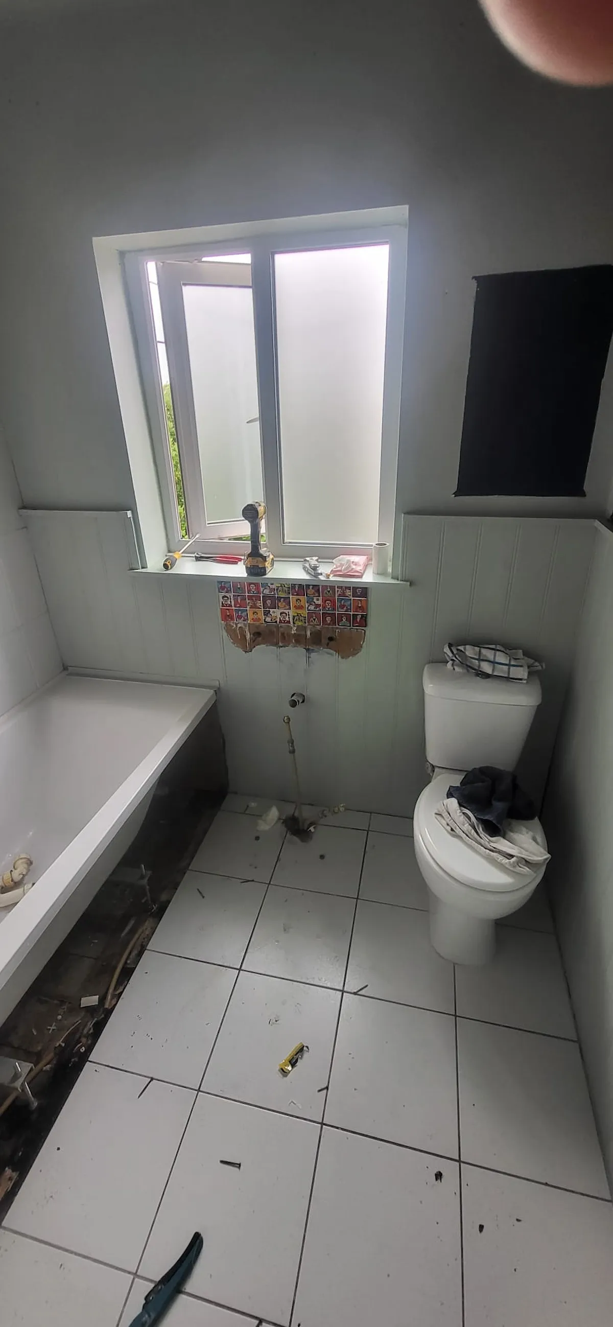 Tiling transformation before work in Dublin